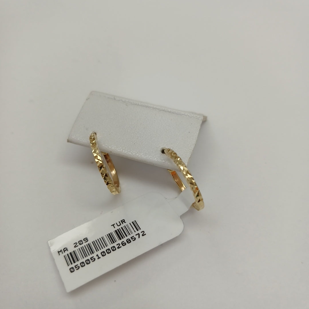 ARRACADAS ORO 14K 1.2 (NUEVO)