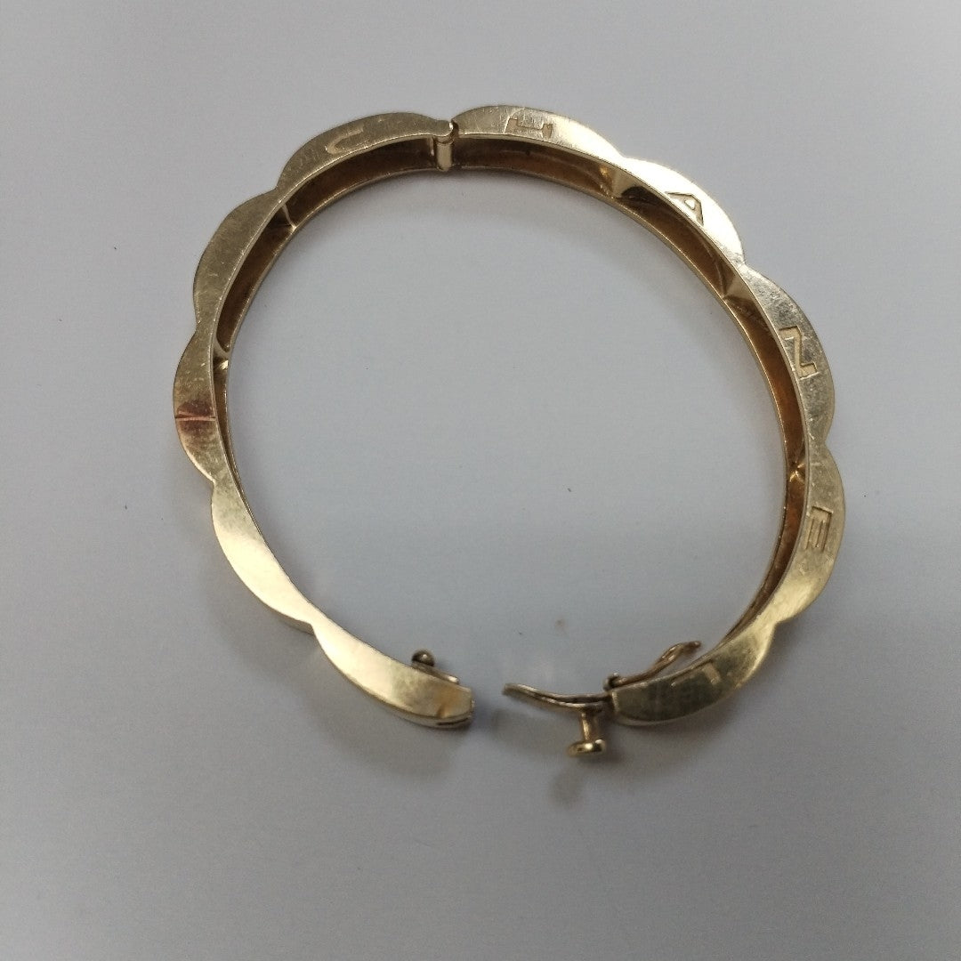 PULSERA RIGIDA ORO 14 K 24,20 GRMS (SEMINUEVO)