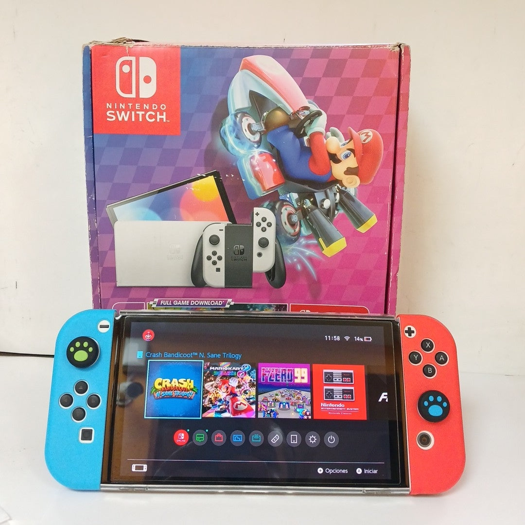 CONSOLA DE VIDEOJUEGO NINTENDO SWITCH OLED 64 GB (SEMINUEVO)