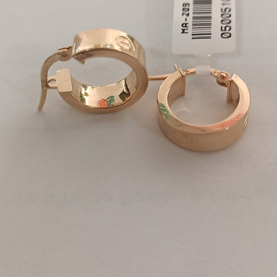 ARRACADAS ORO 14K 1.9 (NUEVO)