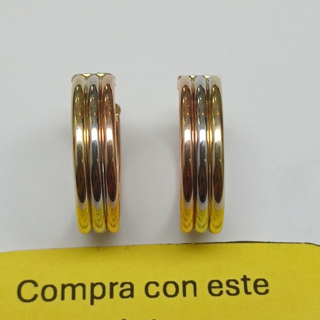 ARRACADAS ORO 14K 2.4 (NUEVO)