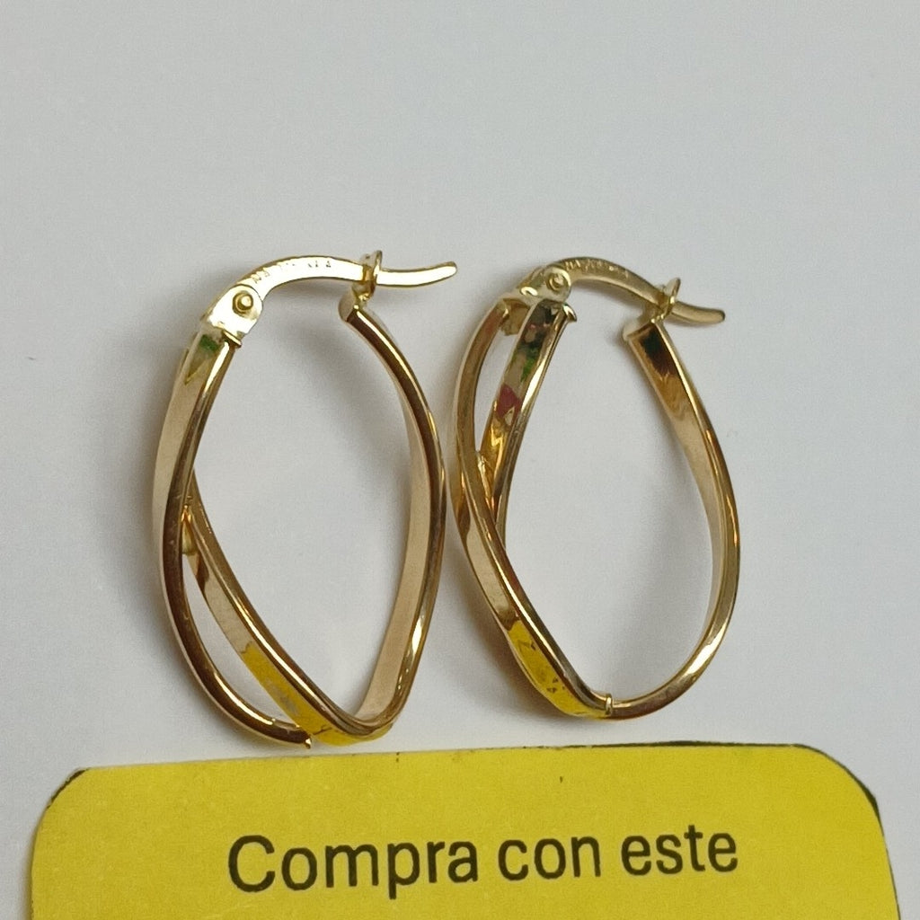 ARRACADAS ORO 14K 1.7 (NUEVO)