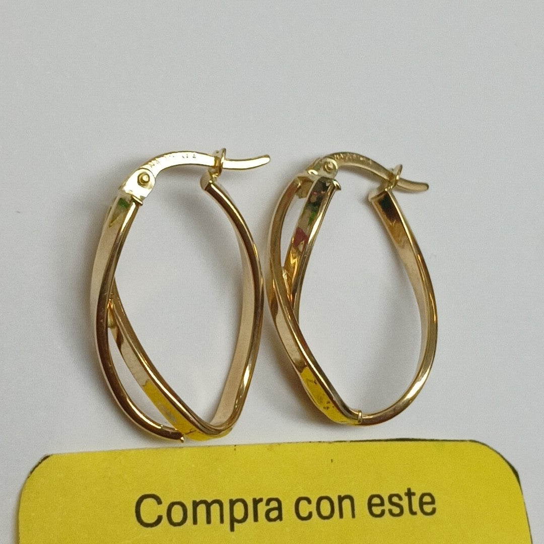 ARRACADAS ORO 14K 1.7 (NUEVO)