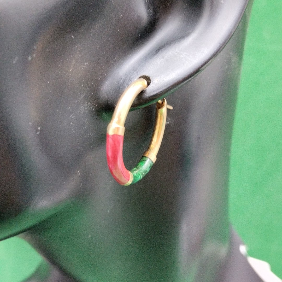 ARRACADAS PAR ORO 14 K 4,00 GRMS (SEMINUEVO)
