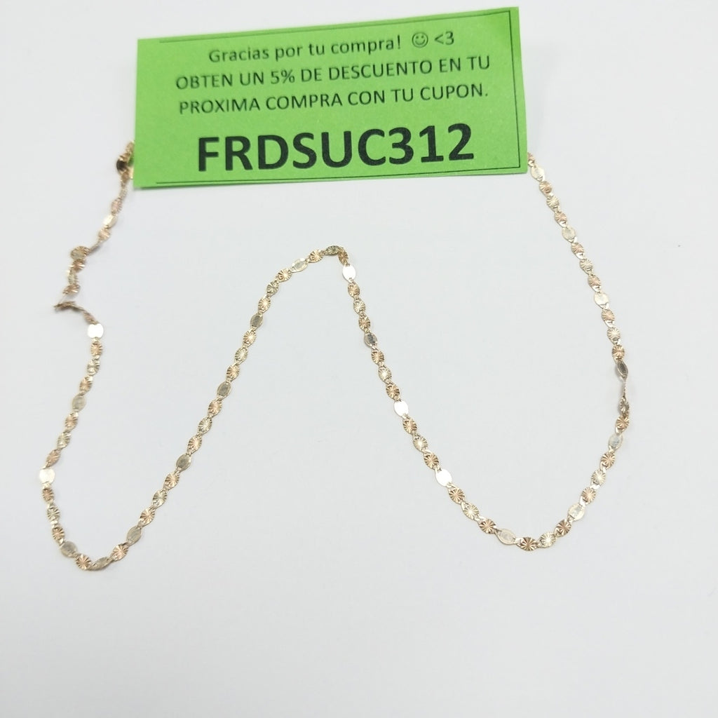 CADENA ORO 10 K 1.3 GRMS (SEMINUEVO)