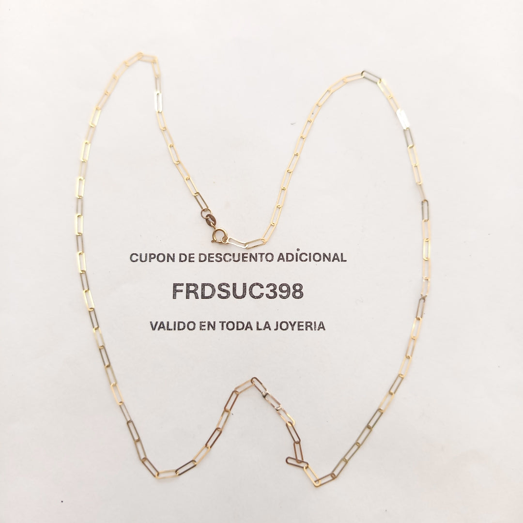 CADENA ORO 10 K 0,70 GRMS (SEMINUEVO)