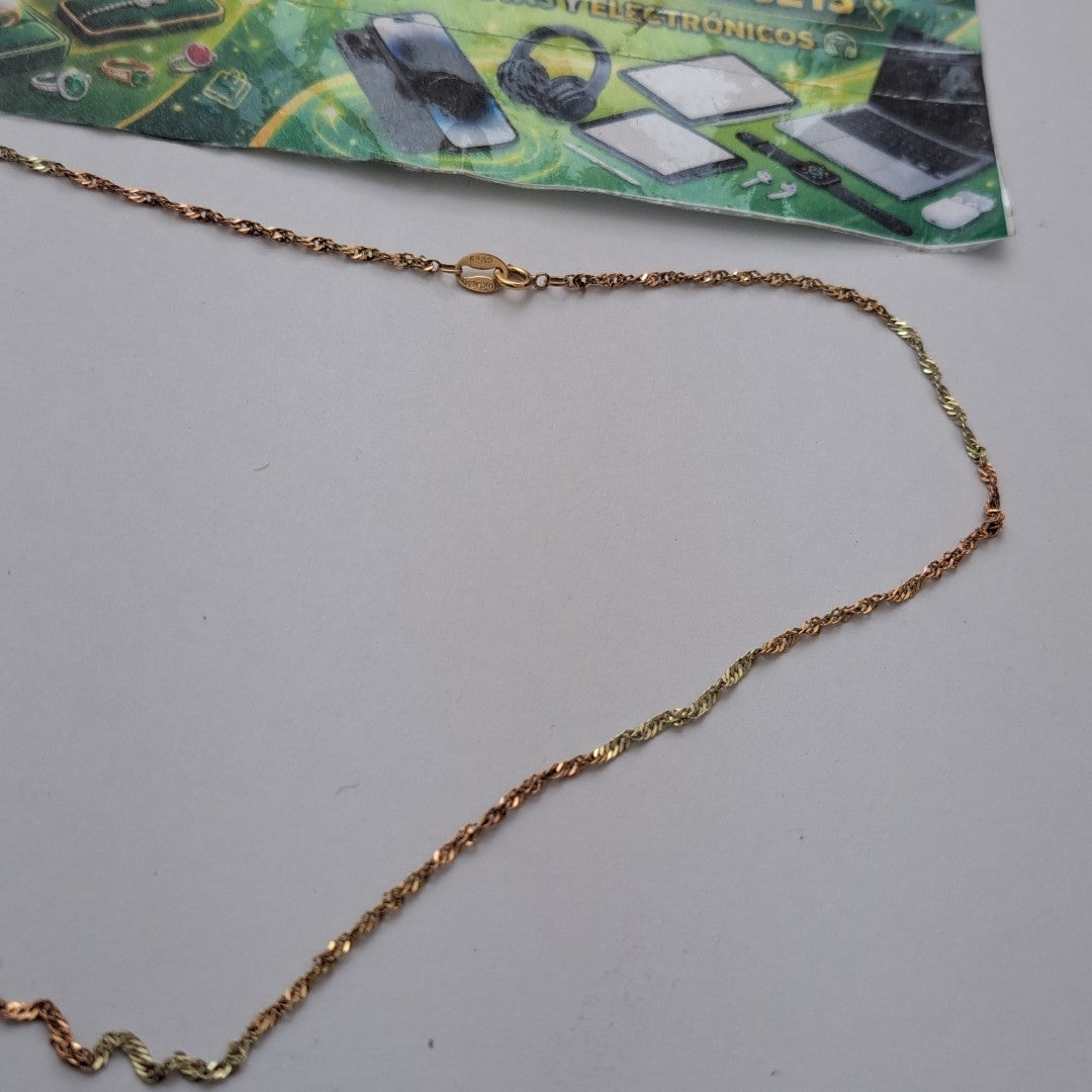 CADENA ORO 10 K 1,20 GRMS (SEMINUEVO)