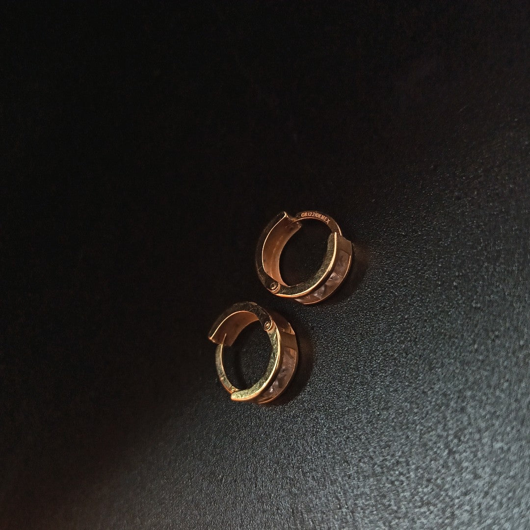 ARRACADAS PAR ORO 10 K 1,70 GRMS (SEMINUEVO)