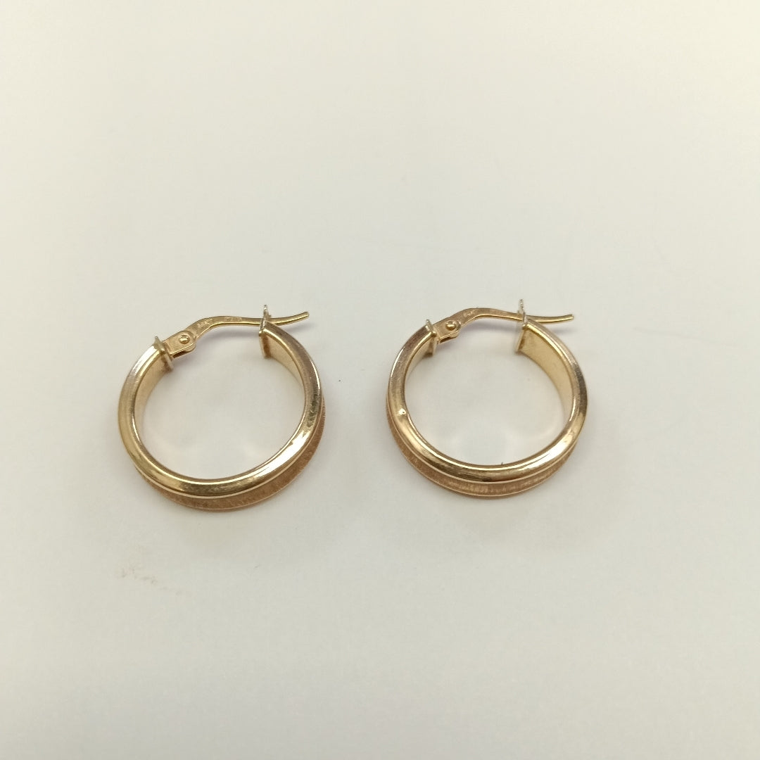 ARRACADAS PAR ORO 14 K 1,60 GRMS (SEMINUEVO)