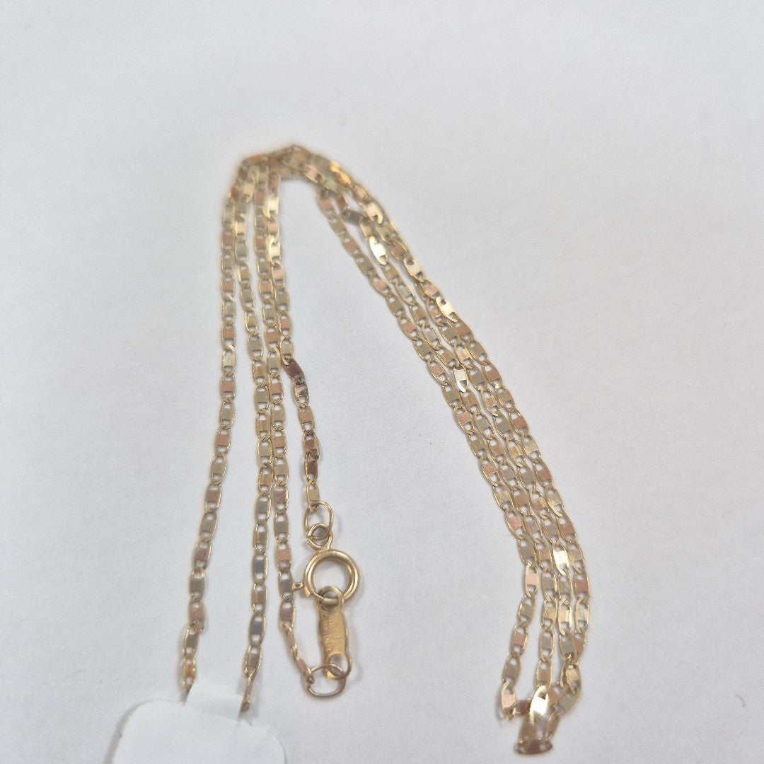 CADENA ORO,ORO COMBINADO 10 K 1,60 GRMS (SEMINUEVO)
