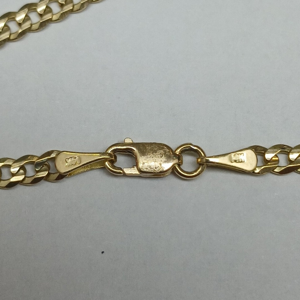 PULSERA BARBADA 14K 18 CM 3.2 GR (NUEVO)