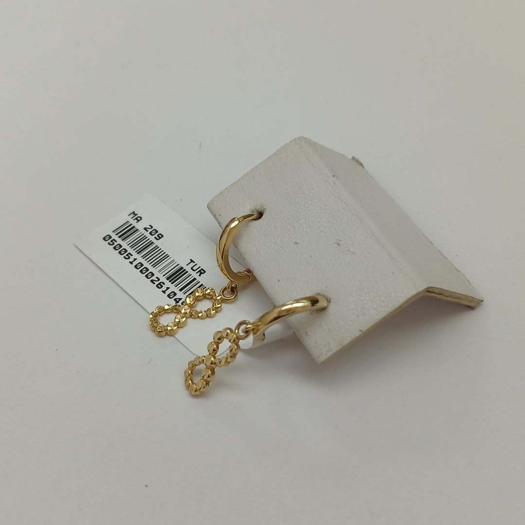 HUGGIES ORO 14K 1.5 (NUEVO)