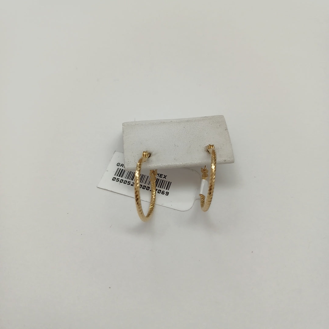 ARETES ARRACADAS 14K 1.4 GR (NUEVO)