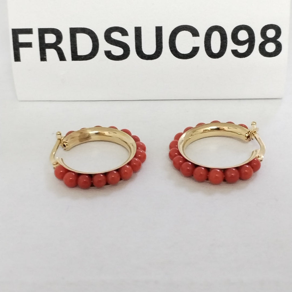 ARRACADAS PAR ORO 14 K 2.8 GRMS (SEMINUEVO)