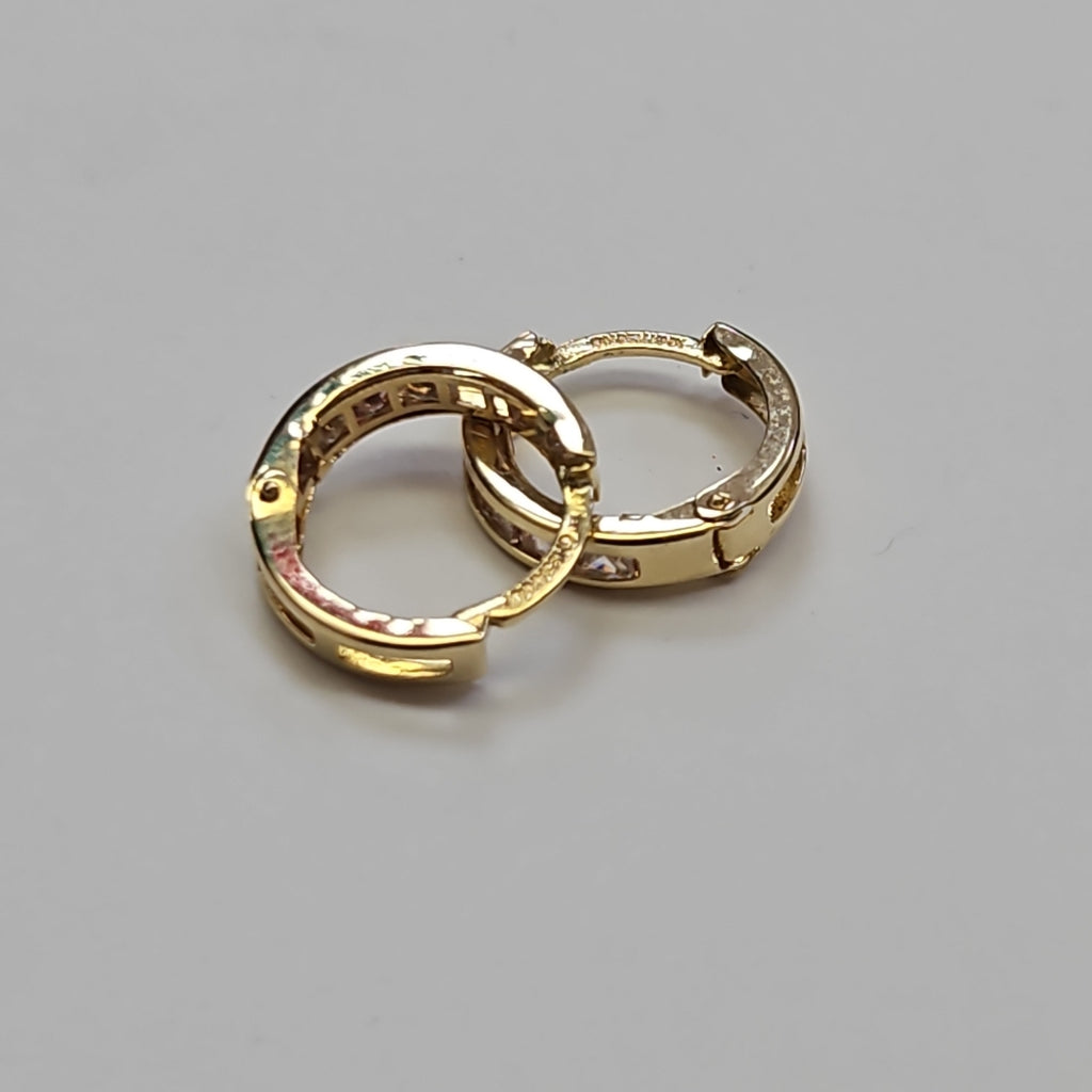 ARRACADAS PAR ORO 14 K 0.8 GRMS (SEMINUEVO)