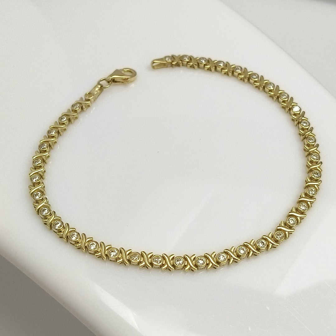 PULSERAS DAMA ORO 10K 4.6 (NUEVO)