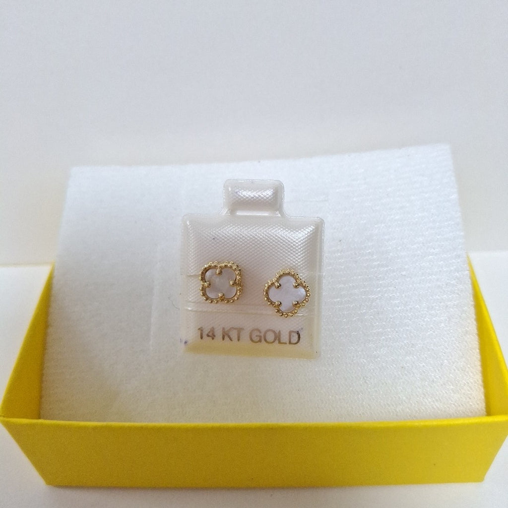 BROQUELES ORO 14K 1.4 (NUEVO)