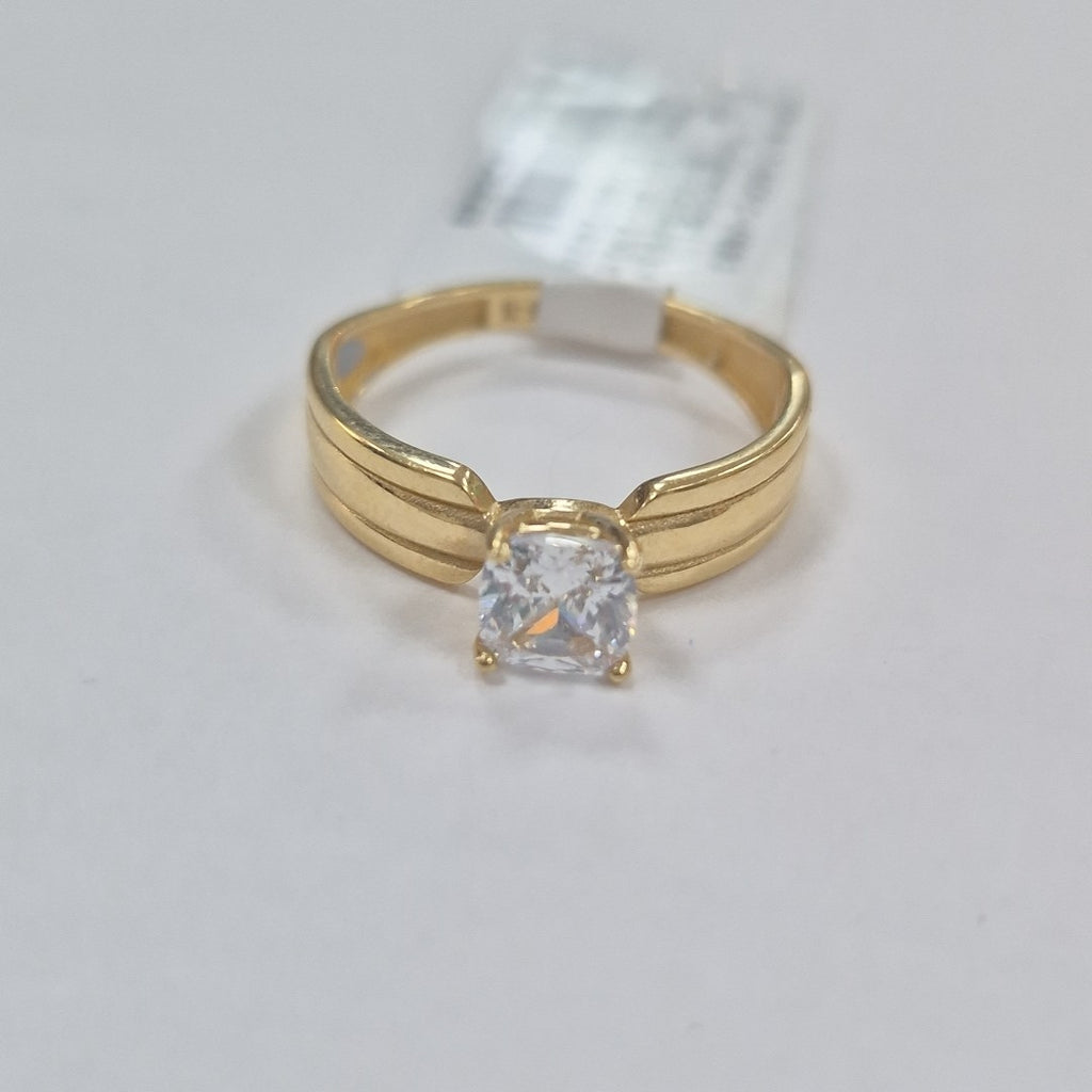 ANILLITO,SOLITARIO ORO 14 K 2,10 GRMS (SEMINUEVO)