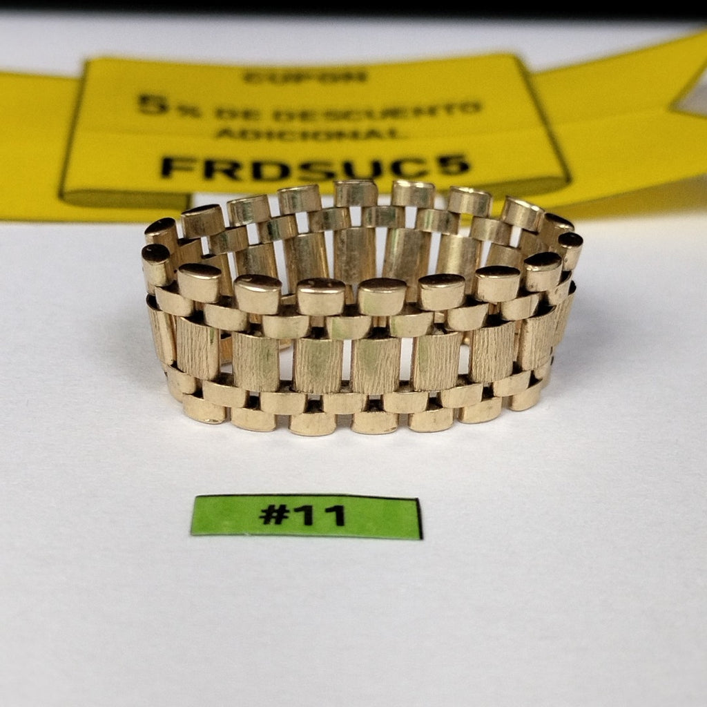 ANILLO ORO 10 K 4.6 GRMS (SEMINUEVO)