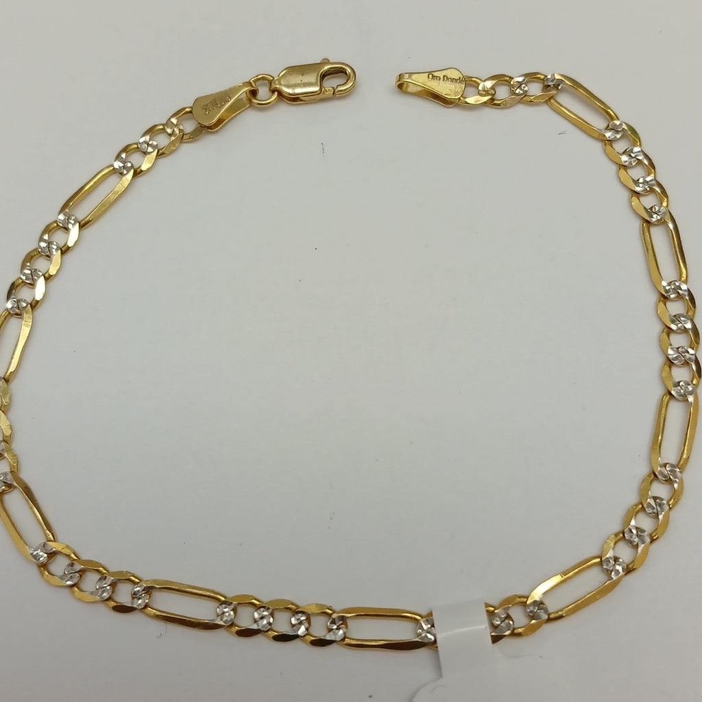 PULSERA 3X1 14K 21 CM 4.6 GR (NUEVO)