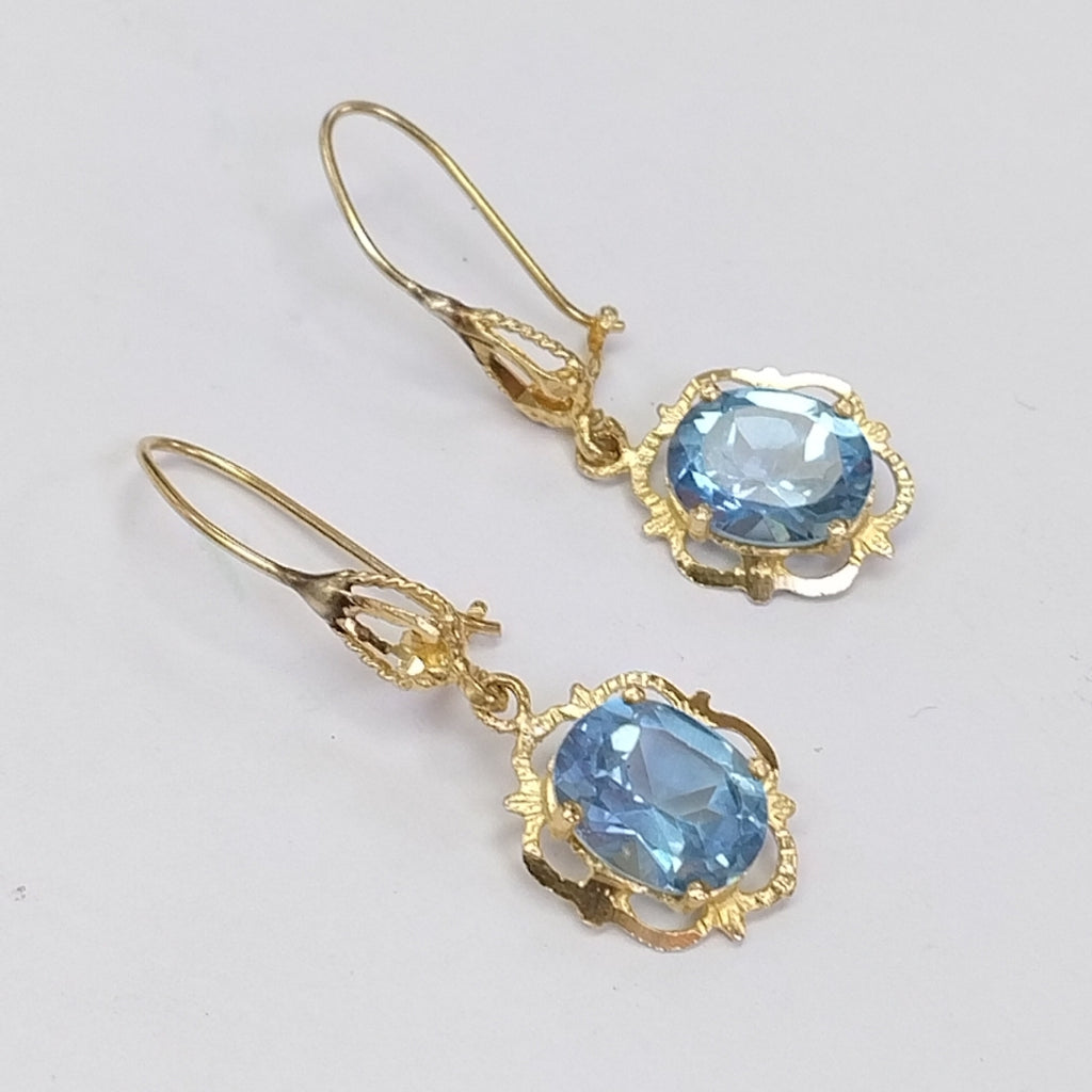 ARETES PAR ORO 14 K 3,30 GRMS (SEMINUEVO)