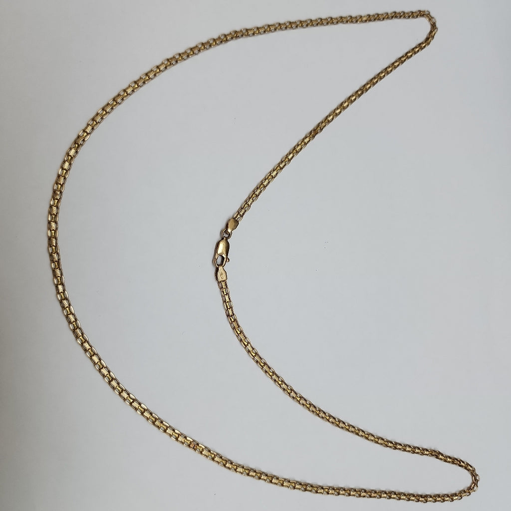 CADENA ORO 14 K 8.4 GRMS (SEMINUEVO)