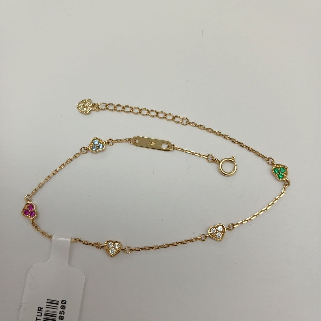 PULSERAS DAMA ORO 14K 1.8 (NUEVO)