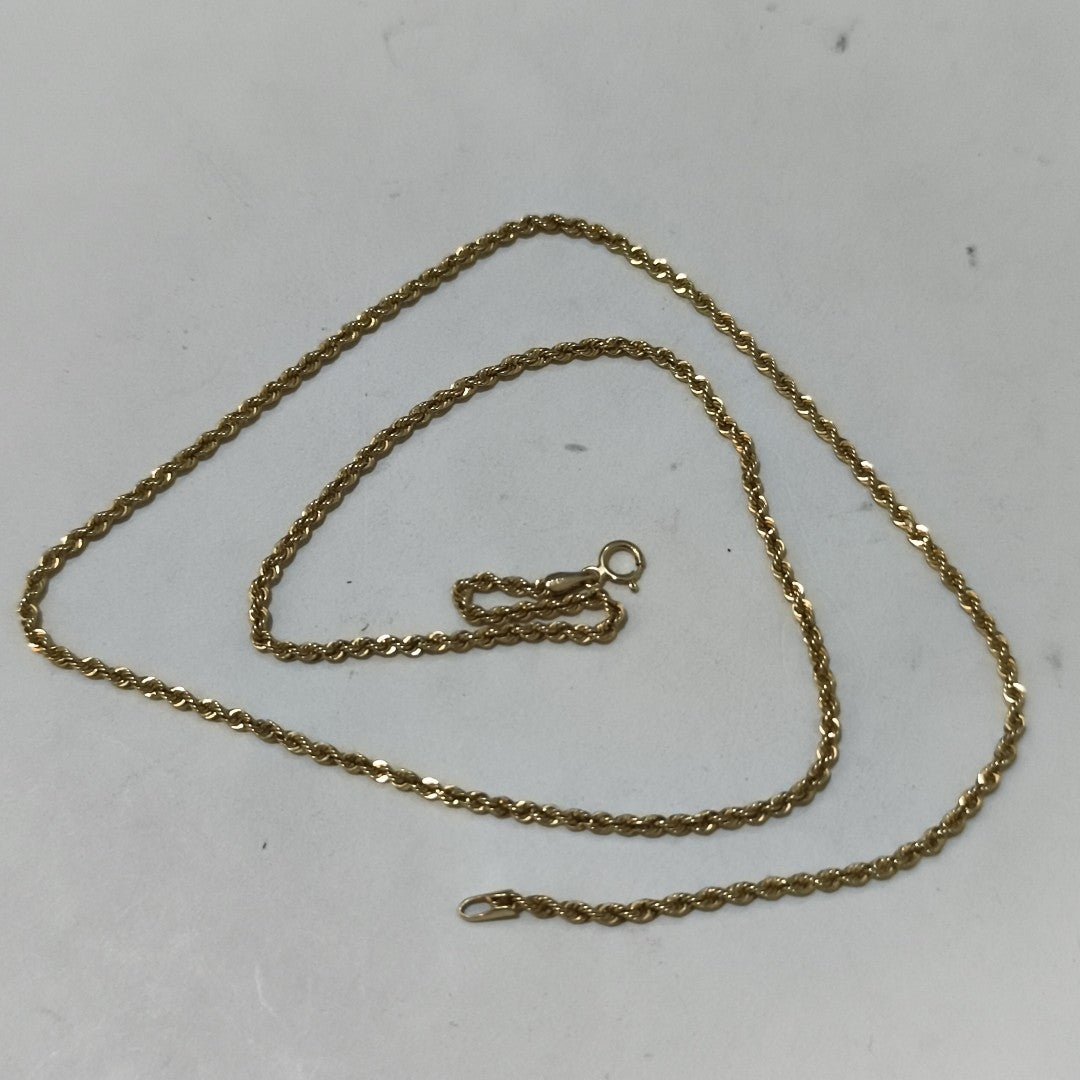 CADENA ORO 14 K 2.1 GRMS (SEMINUEVO)