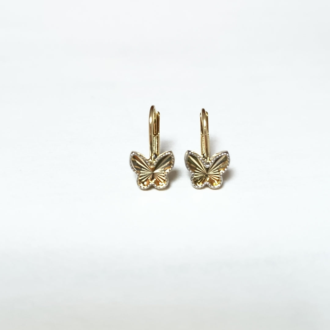 BROQUELES ORO 14K 1.7 (NUEVO)