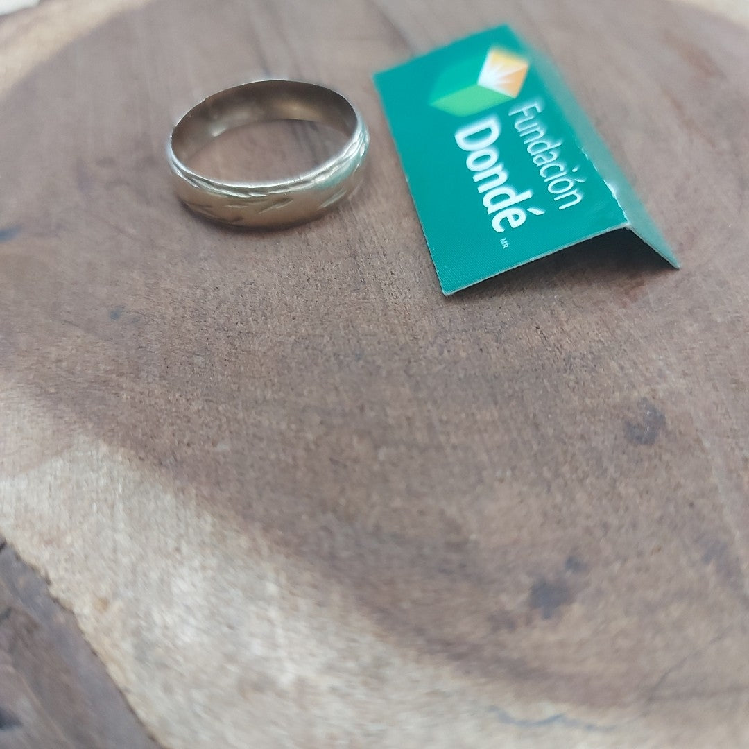 ARGOLLA ORO 10 K 1.4 GRMS (SEMINUEVO)