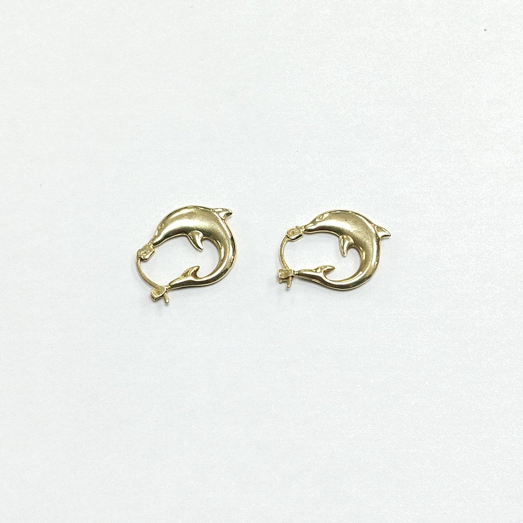 ARRACADAS PAR ORO 14 K 1.7 GRMS (SEMINUEVO)