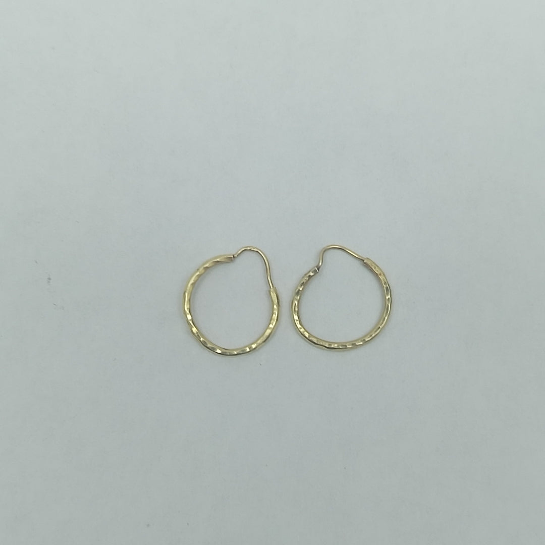 ARRACADAS PAR ORO 10 K 0.6 GRMS (SEMINUEVO)