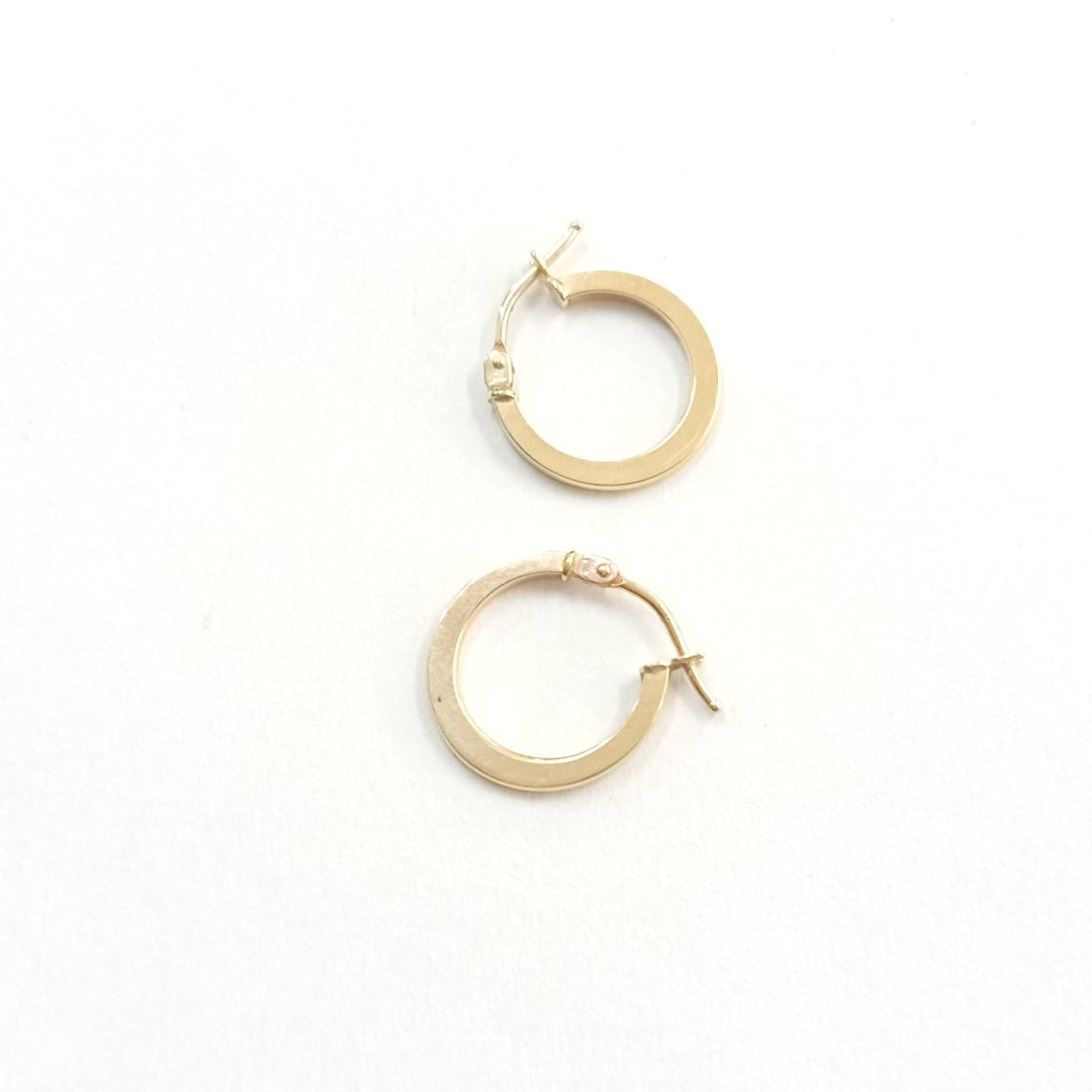 ARRACADAS PAR ORO 14 K 0.8 GRMS (SEMINUEVO)