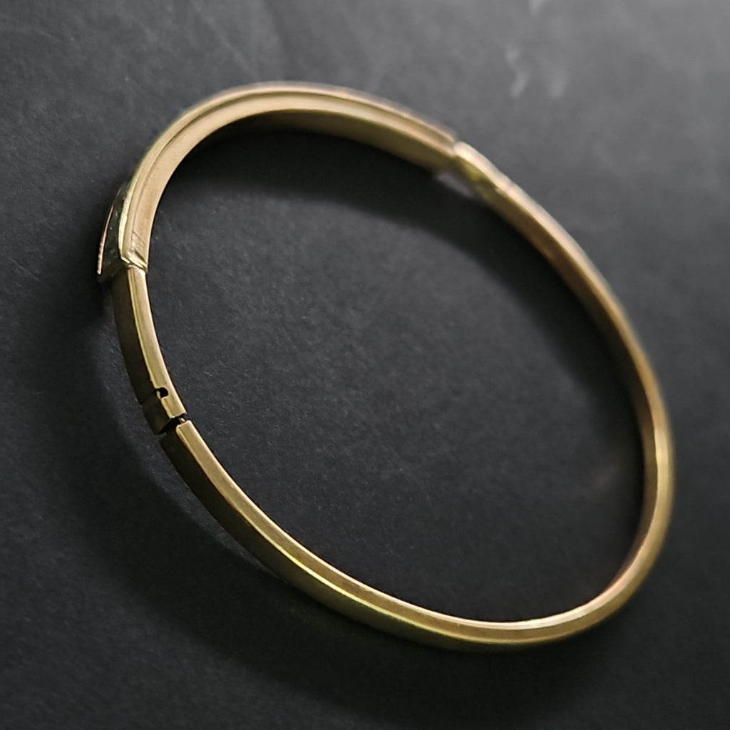 PULSERA RIGIDA ORO 10 K 4 GRMS (SEMINUEVO)