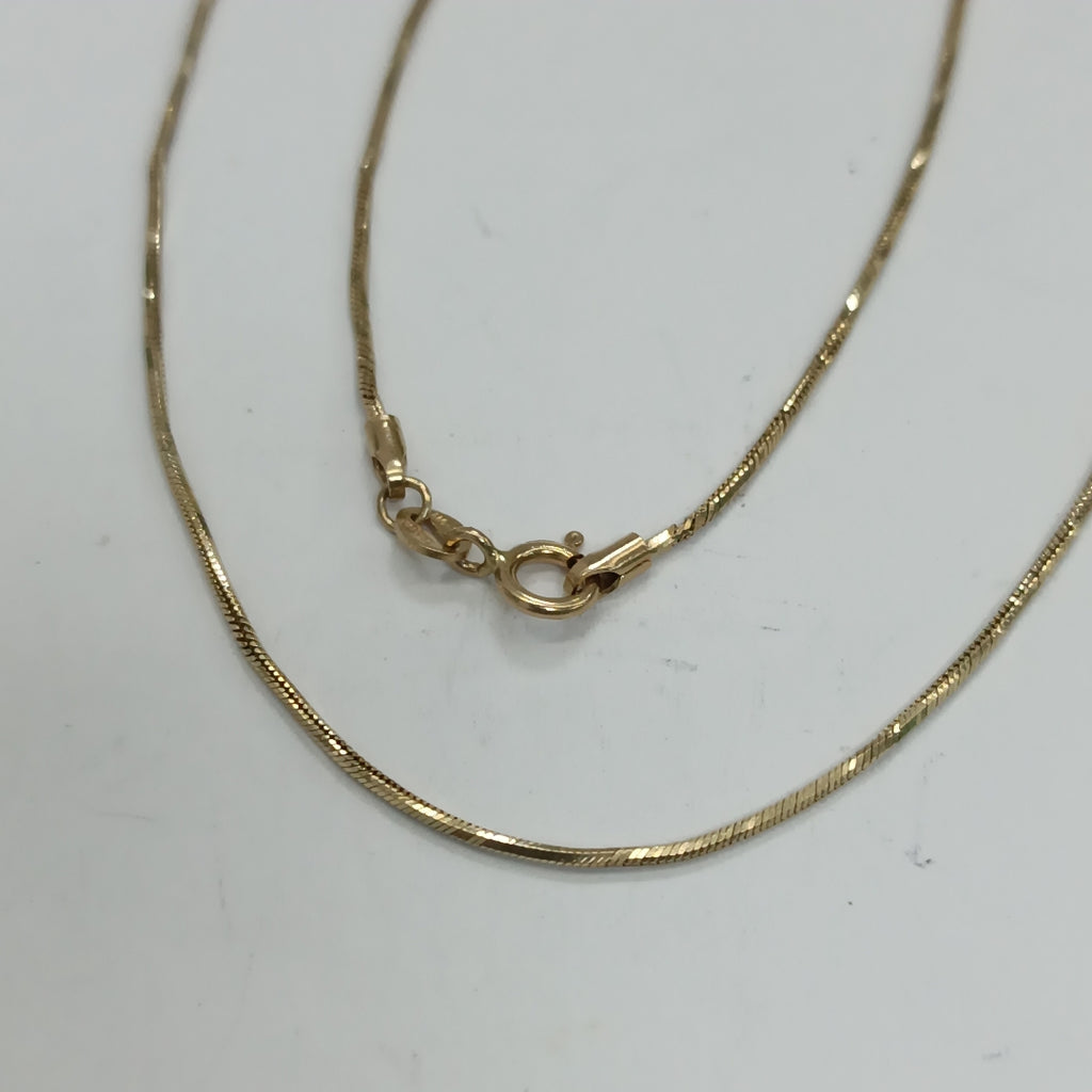CADENA ORO 14 K 2,80 GRMS (SEMINUEVO)