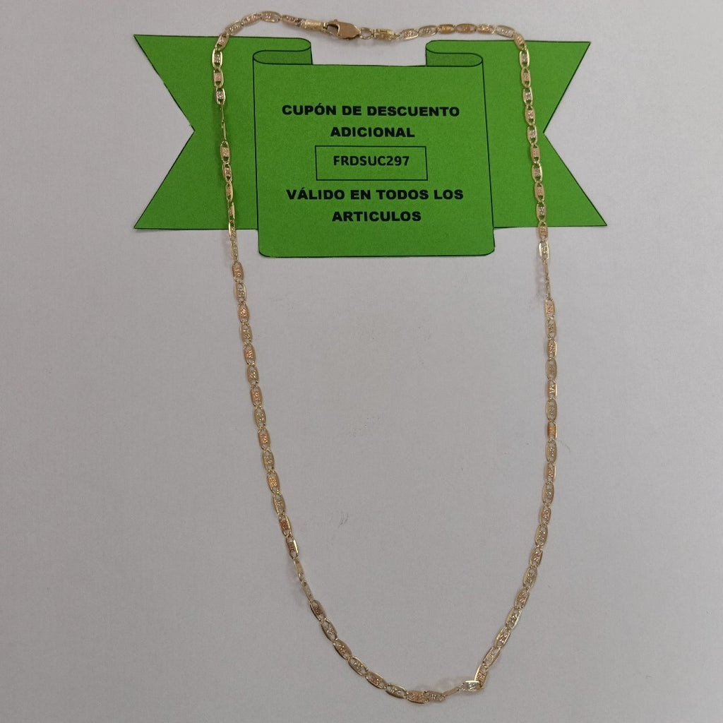 CADENA ORO 14 K 4.5 GRMS (SEMINUEVO)