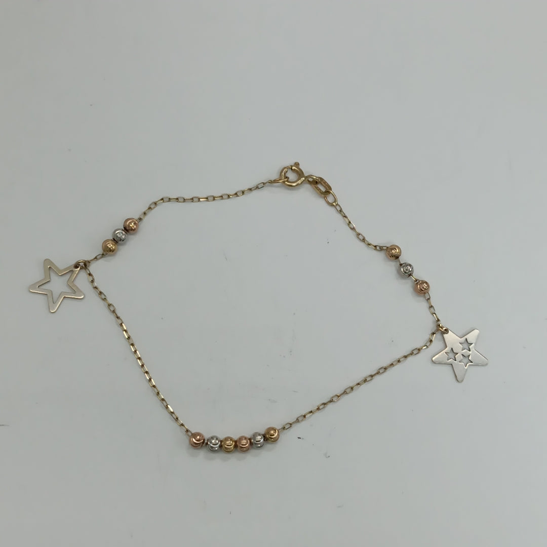 PULSERA ORO,ORO COMBINADO 14 K 1,90 GRMS (SEMINUEVO)
