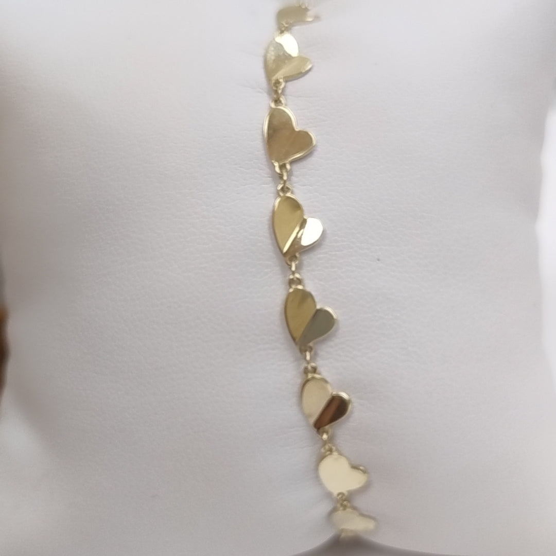 PULSERAS DAMA ORO 14K 3.5 (NUEVO)