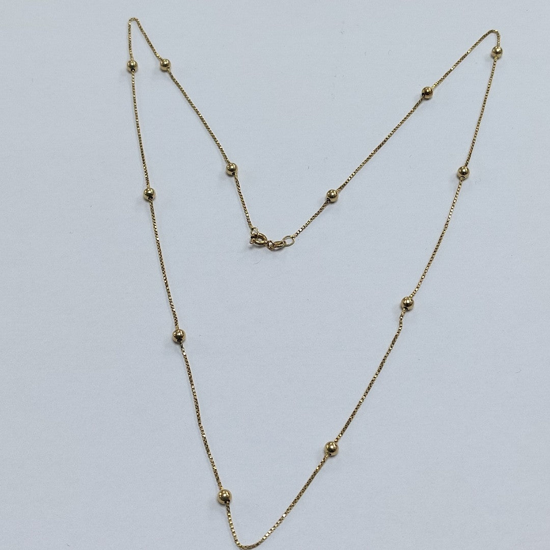 CADENA ORO 14 K 4.2 GRMS (SEMINUEVO)