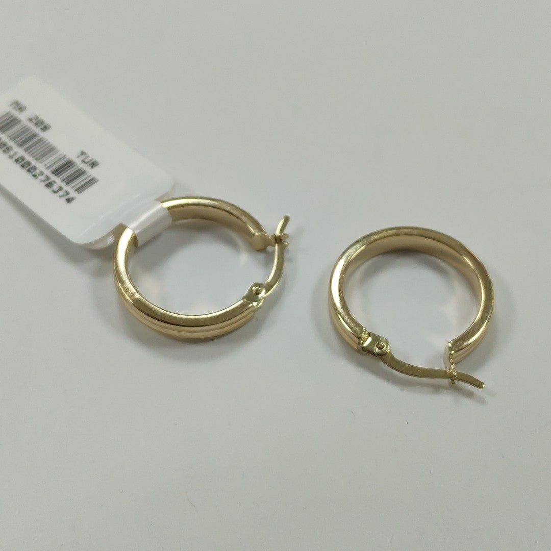 ARRACADAS ORO 14K 1.6 (NUEVO)
