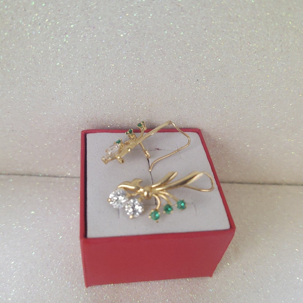 ARETES PAR ORO 10 K 2,60 GRMS (SEMINUEVO)