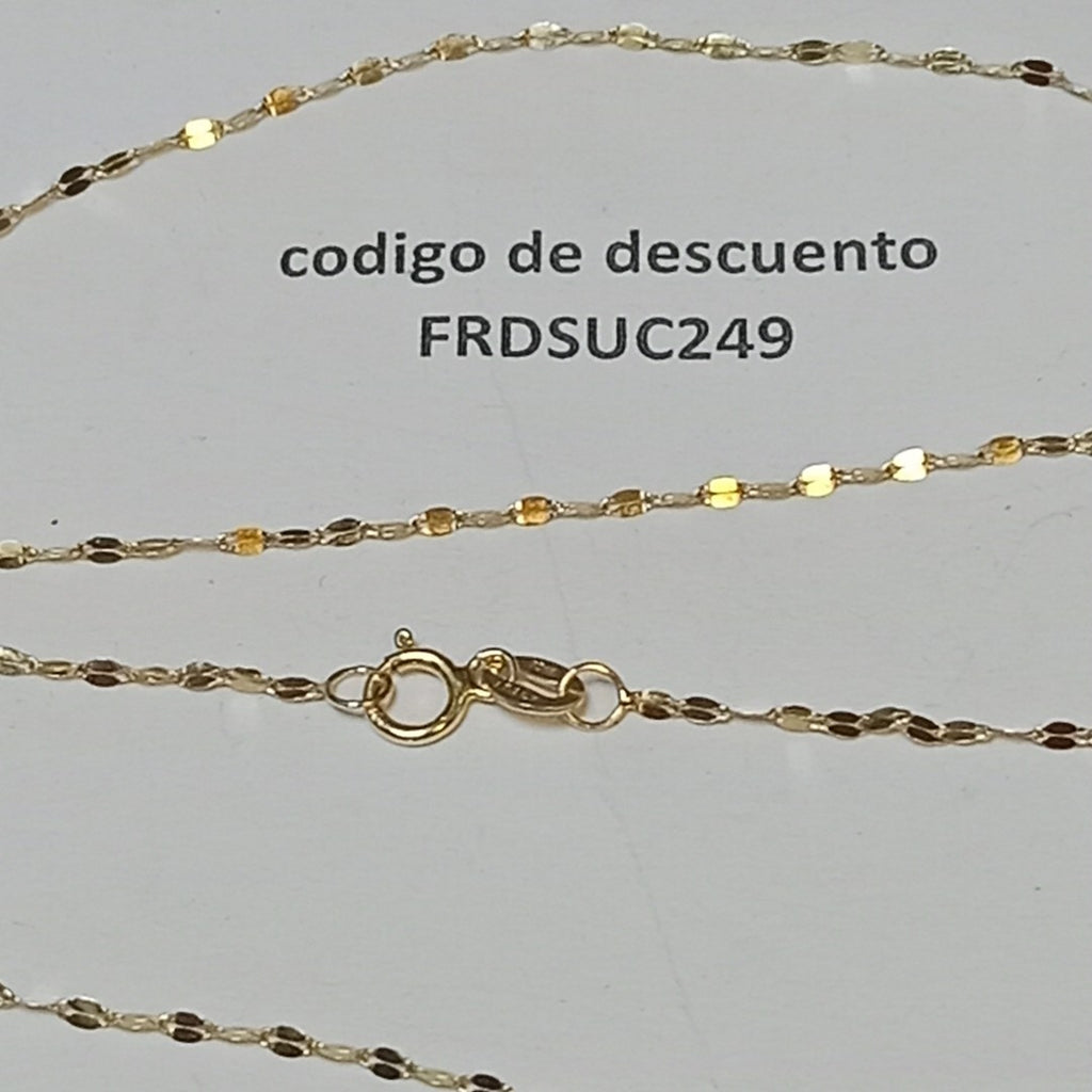 CADENA ORO 10 K 0.6 GRMS (SEMINUEVO)
