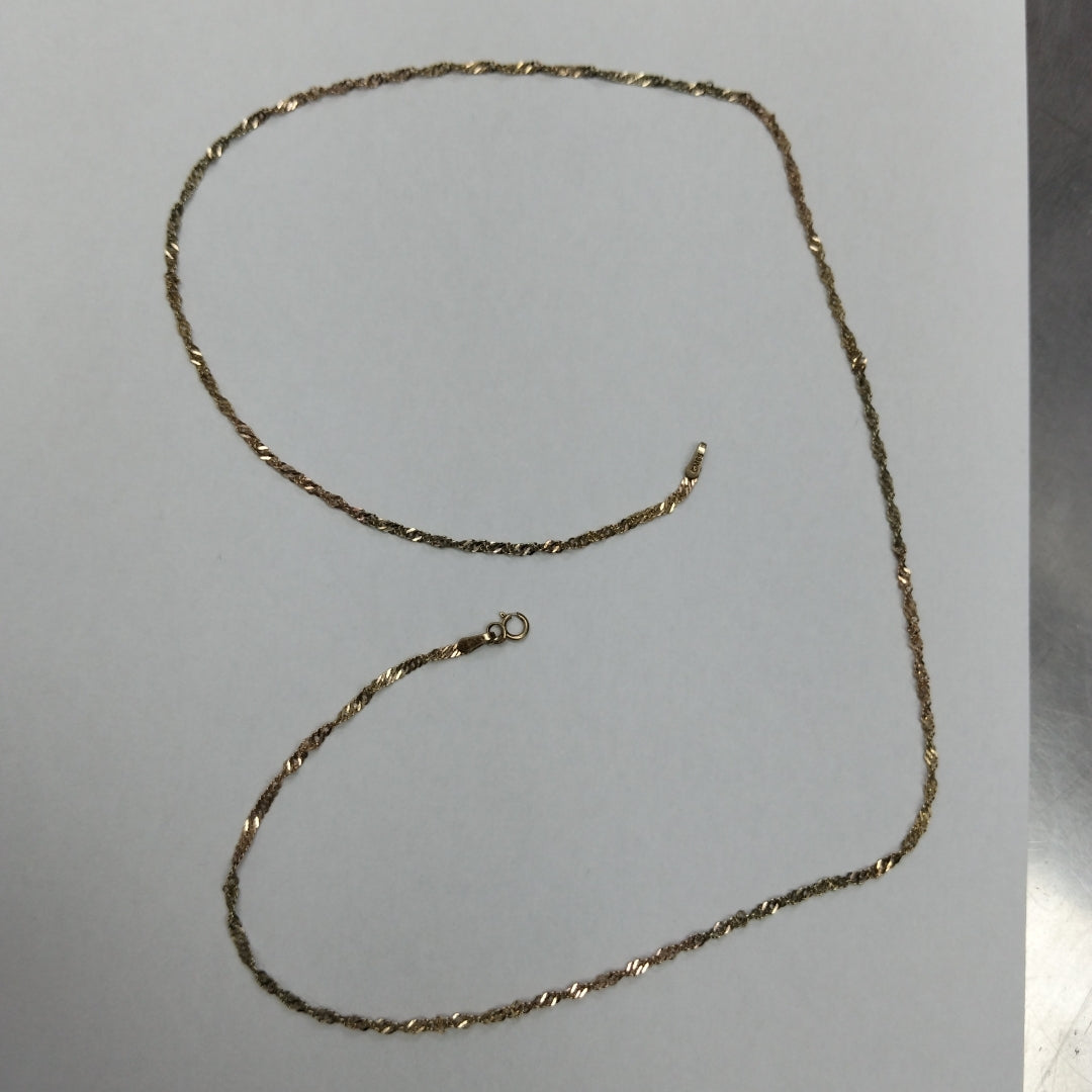 CADENA ORO 10 K 2,50 GRMS (SEMINUEVO)
