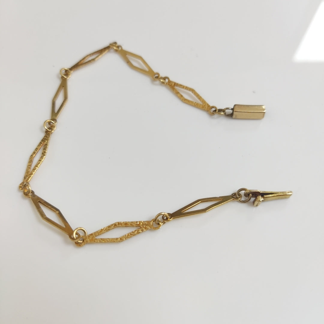 PULSERA ORO 14 K 5.5 GRMS (SEMINUEVO)