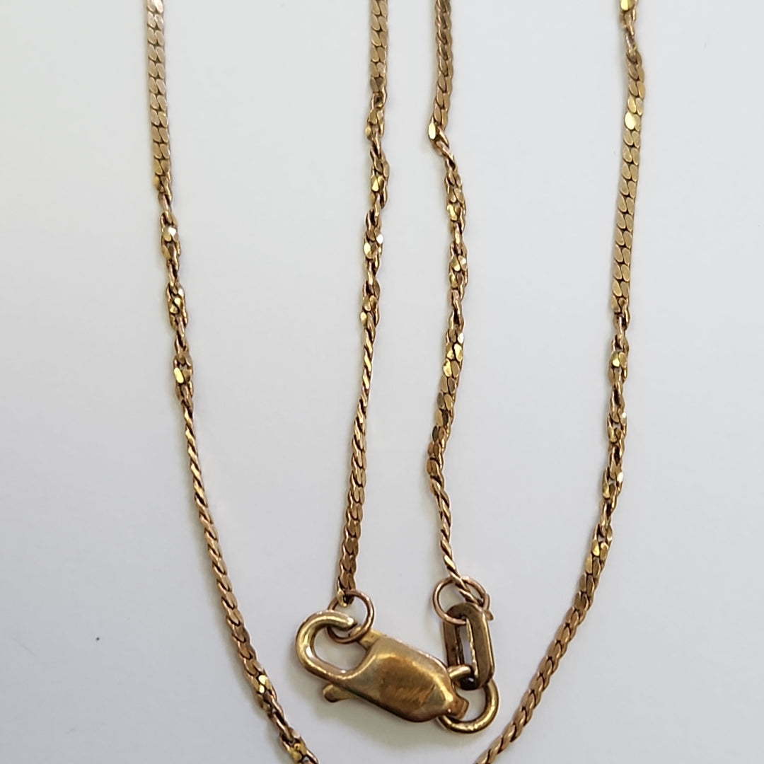 CADENA ORO 10 K 3,30 GRMS (SEMINUEVO)