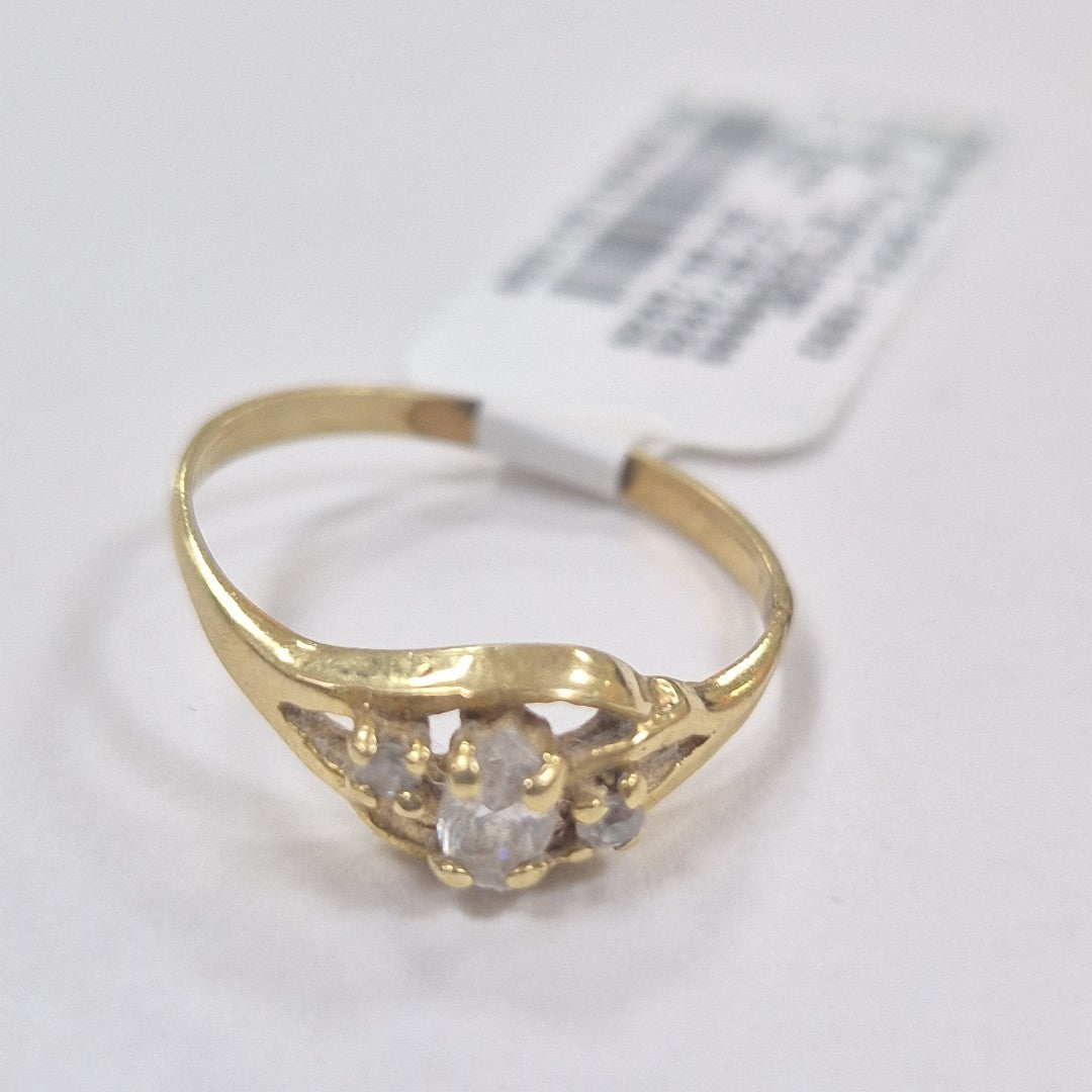 ANILLO ORO 10 K 1,50 GRMS (SEMINUEVO)