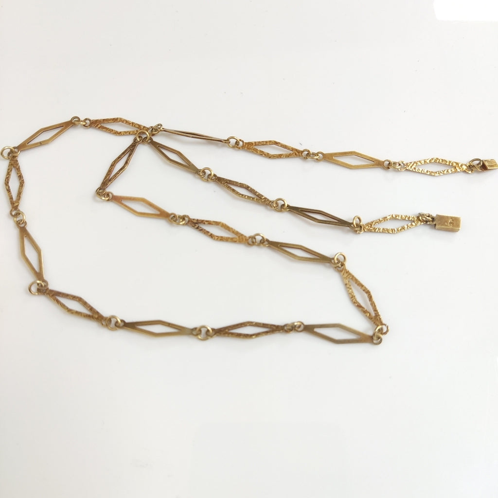 COLLAR ORO 14 K 12.1 GRMS (SEMINUEVO)