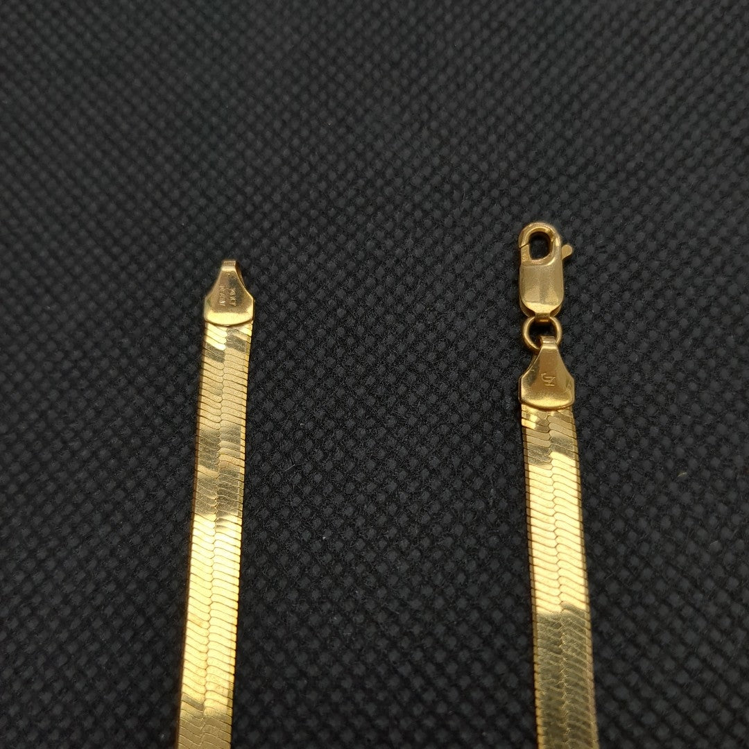 GARGANTILLA ORO 14 K 11,30 GRMS (SEMINUEVO)