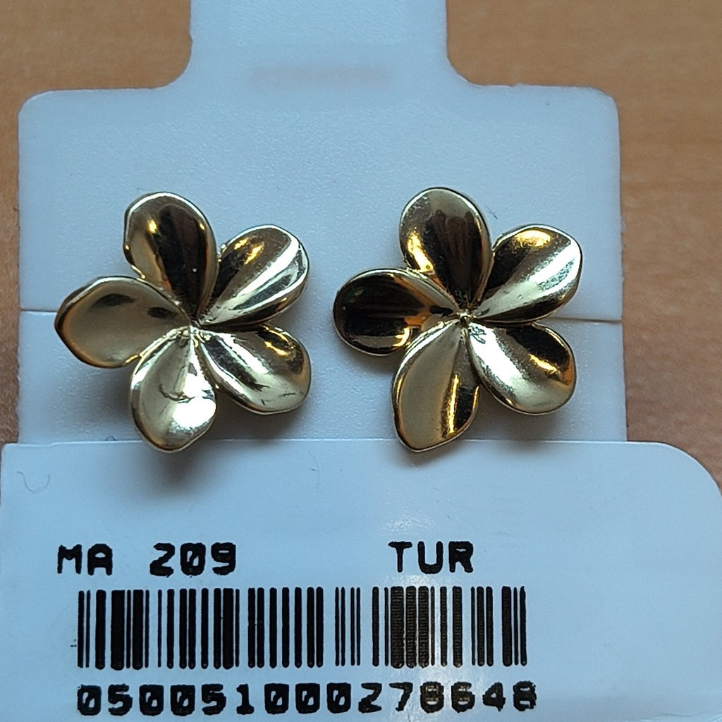 BROQUELES ORO 14K 1.4 (NUEVO)