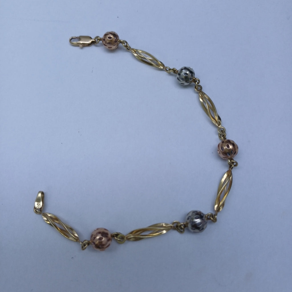 PULSERA ORO 14 K 5.7 GRMS (SEMINUEVO)